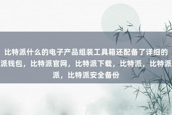 比特派什么的电子产品组装工具箱还配备了详细的教程比特派钱包，比特派官网，比特派下载，比特派，比特派安全备份