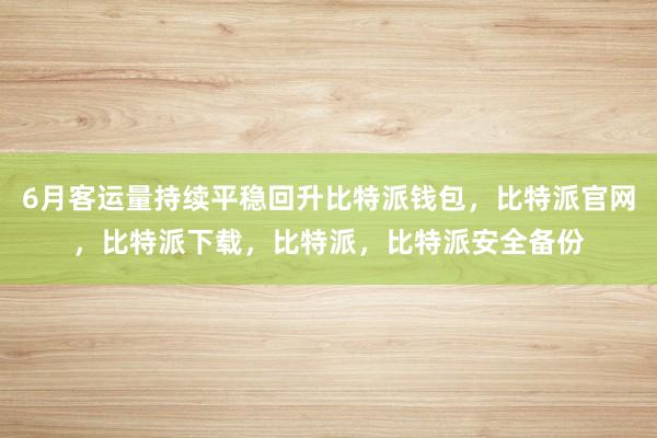 6月客运量持续平稳回升比特派钱包，比特派官网，比特派下载，比特派，比特派安全备份