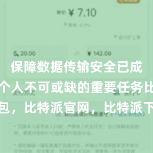 保障数据传输安全已成为企业和个人不可或缺的重要任务比特派钱包，比特派官网，比特派下载，比特派，比特派安全备份