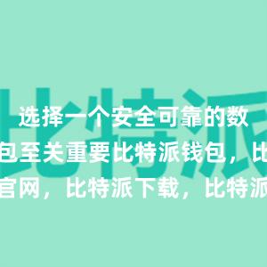 选择一个安全可靠的数字货币钱包至关重要比特派钱包，比特派官网，比特派下载，比特派，比特派安全备份