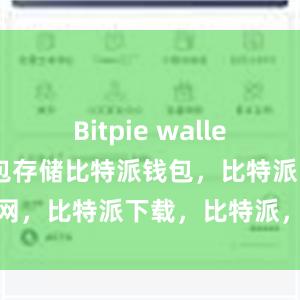 Bitpie wallet还支持冷钱包存储比特派钱包，比特派官网，比特派下载，比特派，比特派安全备份